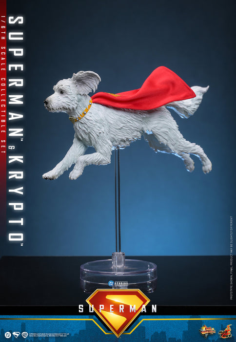 Hot Toys Movie Masterpiece Series: DC Superman 2025 - Superman y Krypto Escala 1/6