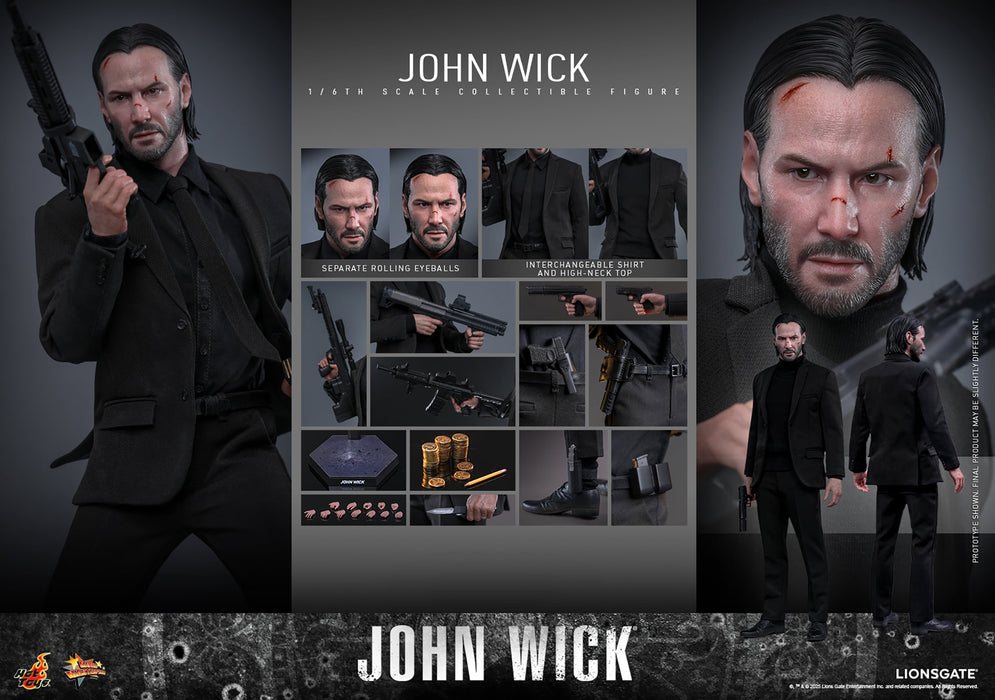 Hot Toys Movie Masterpiece Series: John Wick - John Wick Escala 1/6