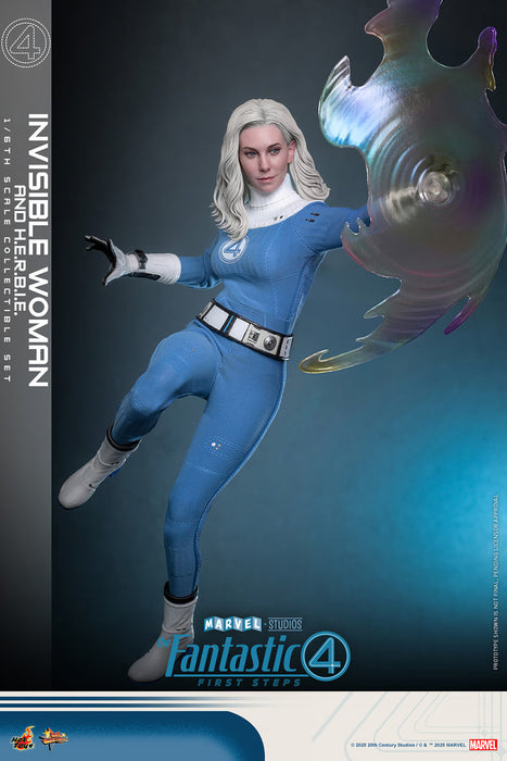 Hot Toys Movie Masterpiece Series: Marvel Los 4 Fantasticos - Mujer Invisible Deluxe Escala 1/6