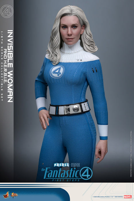 Hot Toys Movie Masterpiece Series: Marvel Los 4 Fantasticos - Mujer Invisible Deluxe Escala 1/6