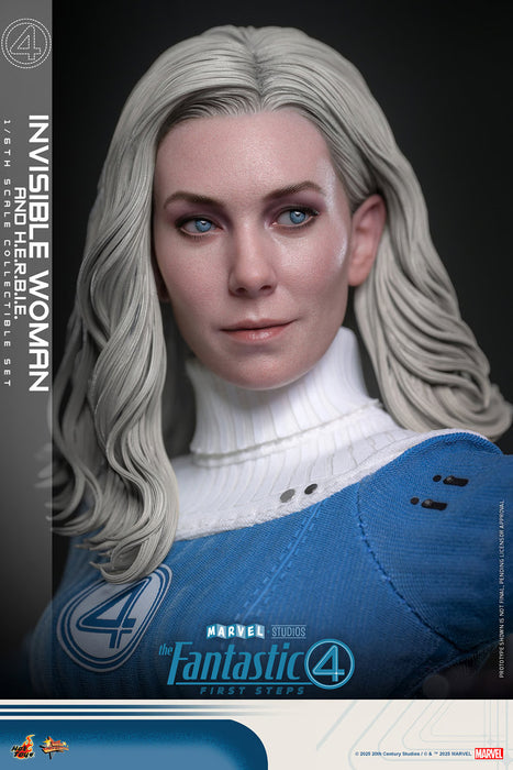 Hot Toys Movie Masterpiece Series: Marvel Los 4 Fantasticos - Mujer Invisible Deluxe Escala 1/6