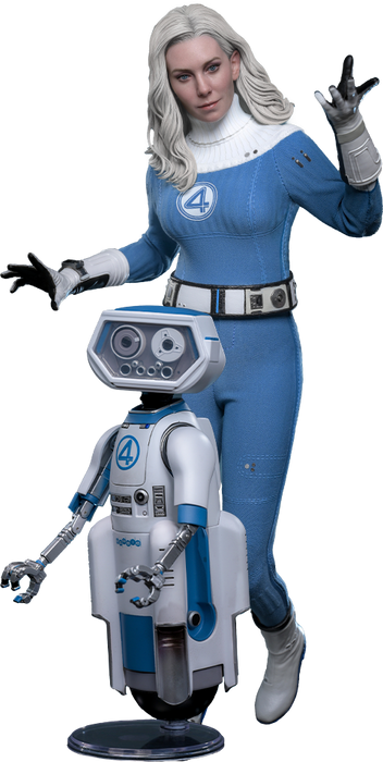 Hot Toys Movie Masterpiece Series: Marvel Los 4 Fantasticos - Mujer Invisible Deluxe Escala 1/6