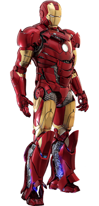 Hot Toys Movie Masterpiece Series Diecast: Marvel Iron Man - Iron Man Mark III Escala 1/6