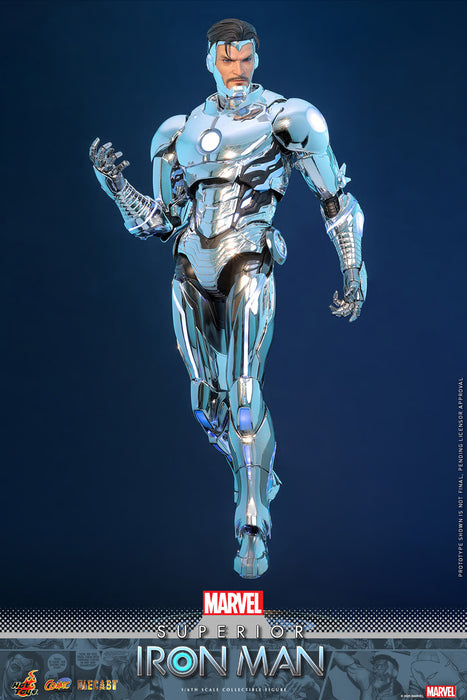Hot Toys Movie Masterpiece Series Diecast: Marvel Comics - Superior Iron Man Escala 1/6