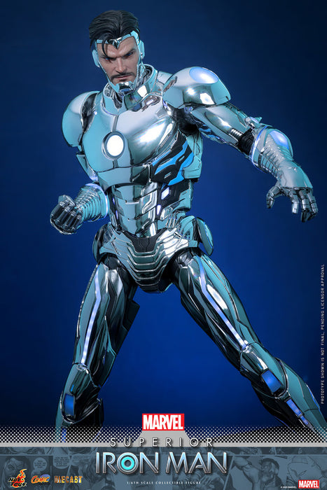 Hot Toys Movie Masterpiece Series Diecast: Marvel Comics - Superior Iron Man Escala 1/6