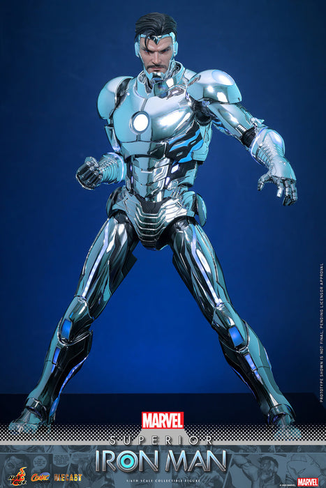 Hot Toys Movie Masterpiece Series Diecast: Marvel Comics - Superior Iron Man Escala 1/6