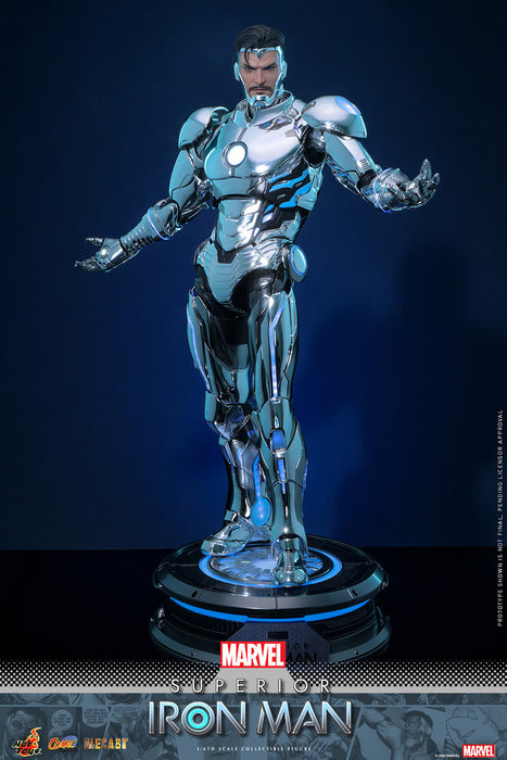 Hot Toys Movie Masterpiece Series Diecast: Marvel Comics - Superior Iron Man Escala 1/6