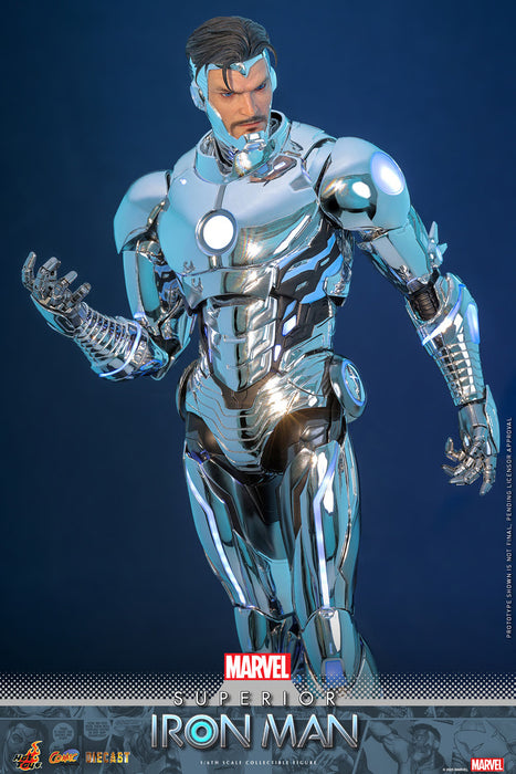 Hot Toys Movie Masterpiece Series Diecast: Marvel Comics - Superior Iron Man Escala 1/6