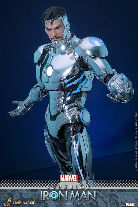 Hot Toys Movie Masterpiece Series Diecast: Marvel Comics - Superior Iron Man Escala 1/6