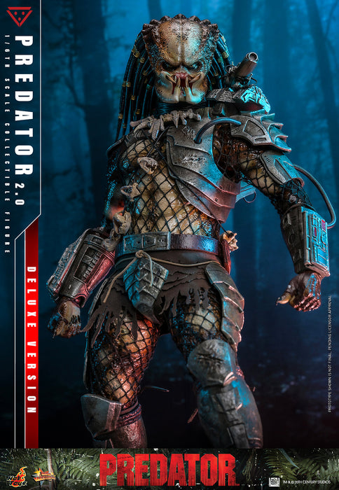 Hot Toys Movie Masterpiece Series: Depredador 1987 - Depredador 2.0 Deluxe Escala 1/6