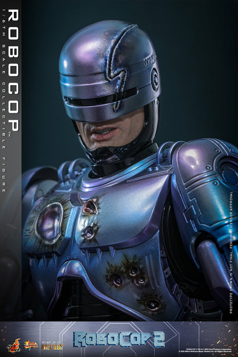Hot Toys Movie Masterpiece Series Diecast: RoboCop - Robocop Escala 1/6