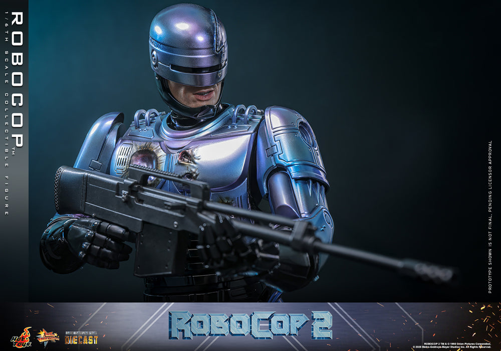 Hot Toys Movie Masterpiece Series Diecast: RoboCop - Robocop Escala 1/6