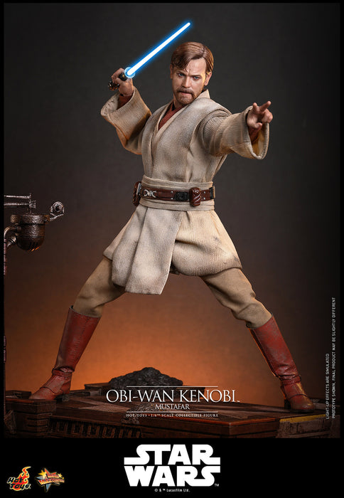 Hot Toys Movie Masterpiece Series: Star Wars La venganza de los Sith - Obi-Wan Kenobi Escala 1/6
