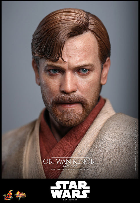 Hot Toys Movie Masterpiece Series: Star Wars La venganza de los Sith - Obi-Wan Kenobi Escala 1/6