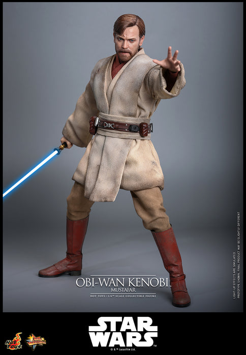 Hot Toys Movie Masterpiece Series: Star Wars La venganza de los Sith - Obi-Wan Kenobi Escala 1/6