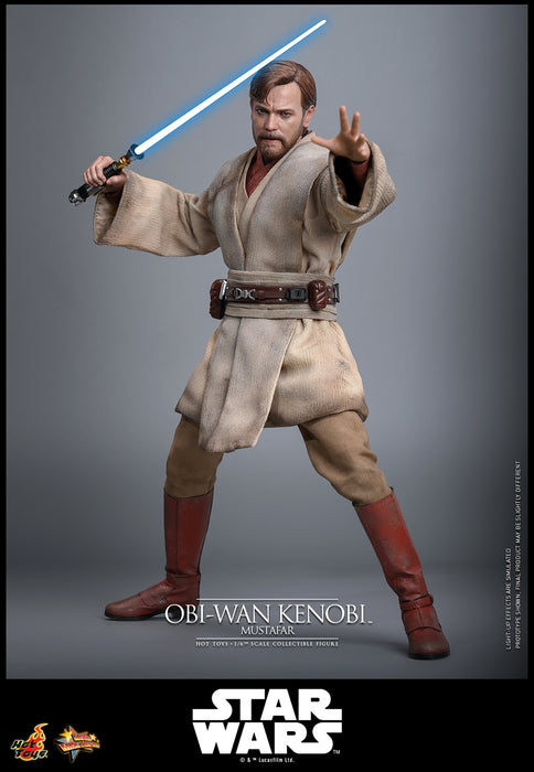 Hot Toys Movie Masterpiece Series: Star Wars La venganza de los Sith - Obi-Wan Kenobi Escala 1/6