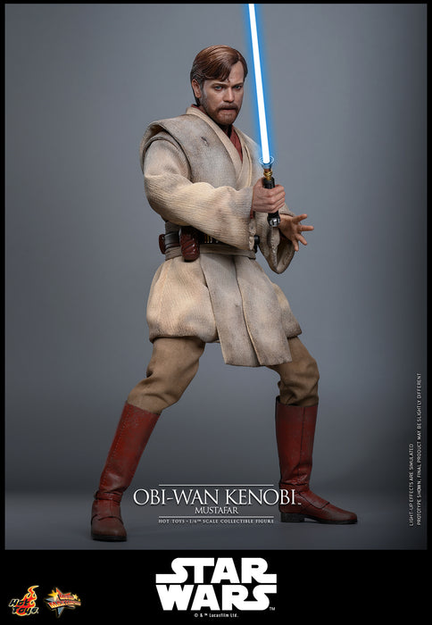 Hot Toys Movie Masterpiece Series: Star Wars La venganza de los Sith - Obi-Wan Kenobi Escala 1/6