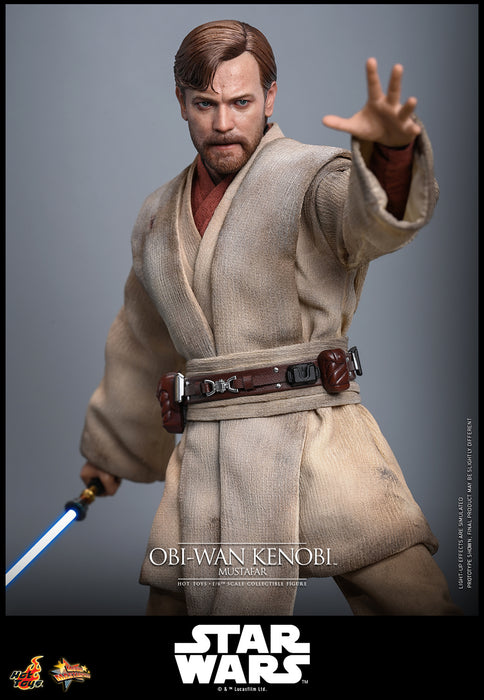 Hot Toys Movie Masterpiece Series: Star Wars La venganza de los Sith - Obi-Wan Kenobi Escala 1/6