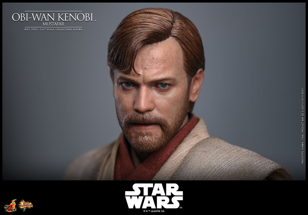 Hot Toys Movie Masterpiece Series: Star Wars La venganza de los Sith - Obi-Wan Kenobi Escala 1/6