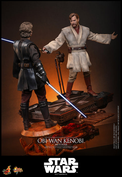 Hot Toys Movie Masterpiece Series: Star Wars La venganza de los Sith - Obi-Wan Kenobi Escala 1/6