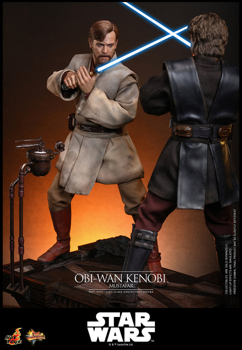 Hot Toys Movie Masterpiece Series: Star Wars La venganza de los Sith - Obi-Wan Kenobi Escala 1/6
