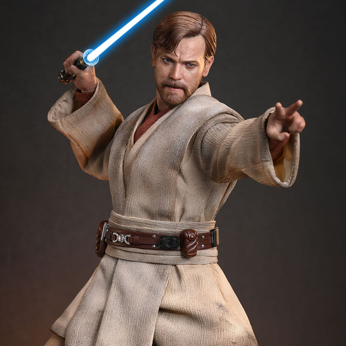 Hot Toys Movie Masterpiece Series: Star Wars La venganza de los Sith - Obi-Wan Kenobi Escala 1/6