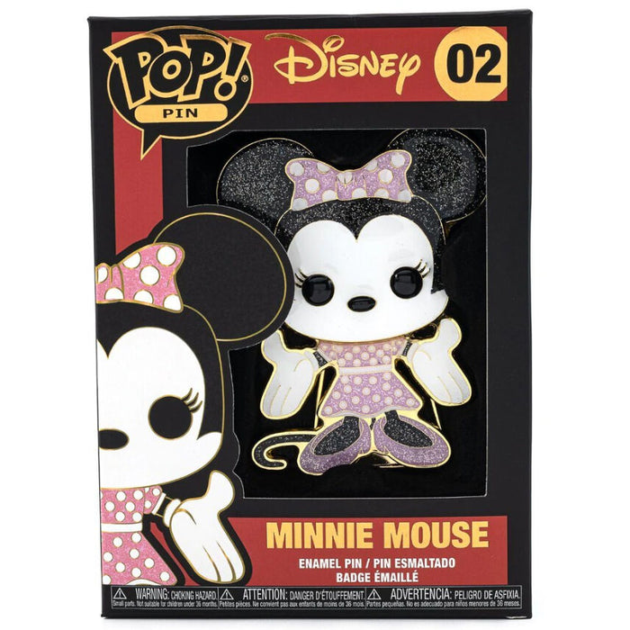 Funko Pop Pin: Disney - Minnie Mouse Pin Esmaltado