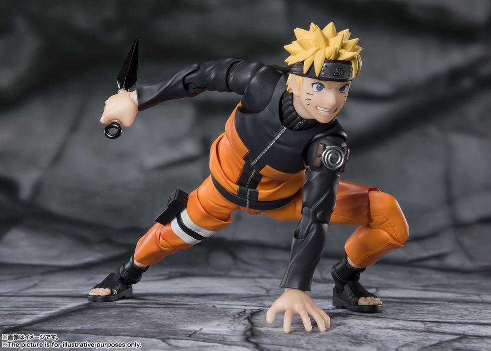 Bandai Tamashii Nations Sh Figuarts: Naruto Shippuden - Uzumaki Naruto Kurama Jinchuriki Entrusted With Hope