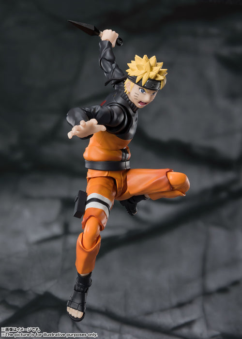 Bandai Tamashii Nations Sh Figuarts: Naruto Shippuden - Uzumaki Naruto Kurama Jinchuriki Entrusted With Hope