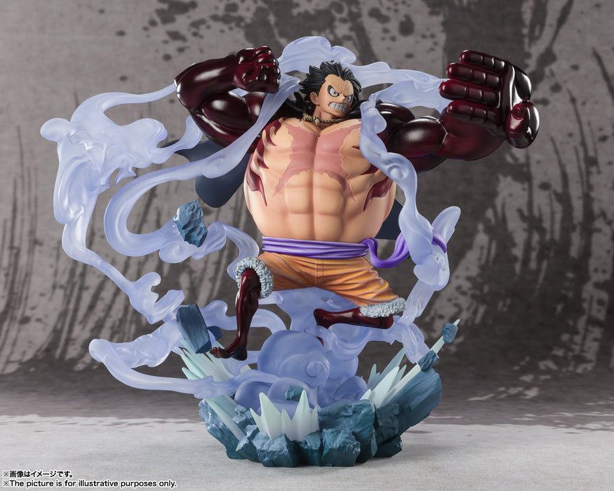 Bandai Tamashii Nations Figuarts Zero Extra Battle: One Piece - Luffy Gear 4 3 Captain Battle Of Monsters On Onigashima
