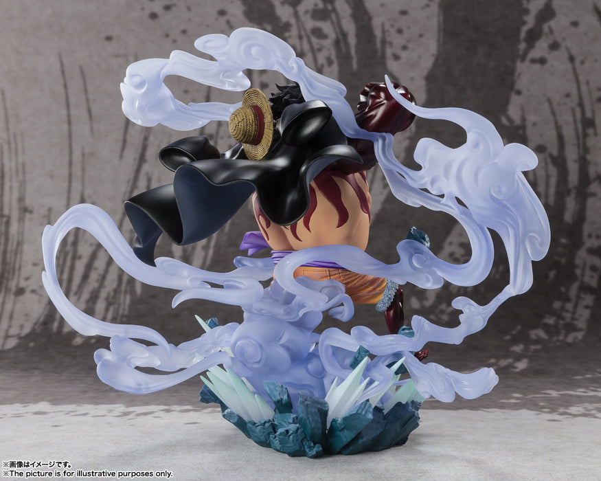 Bandai Tamashii Nations Figuarts Zero Extra Battle: One Piece - Luffy Gear 4 3 Captain Battle Of Monsters On Onigashima