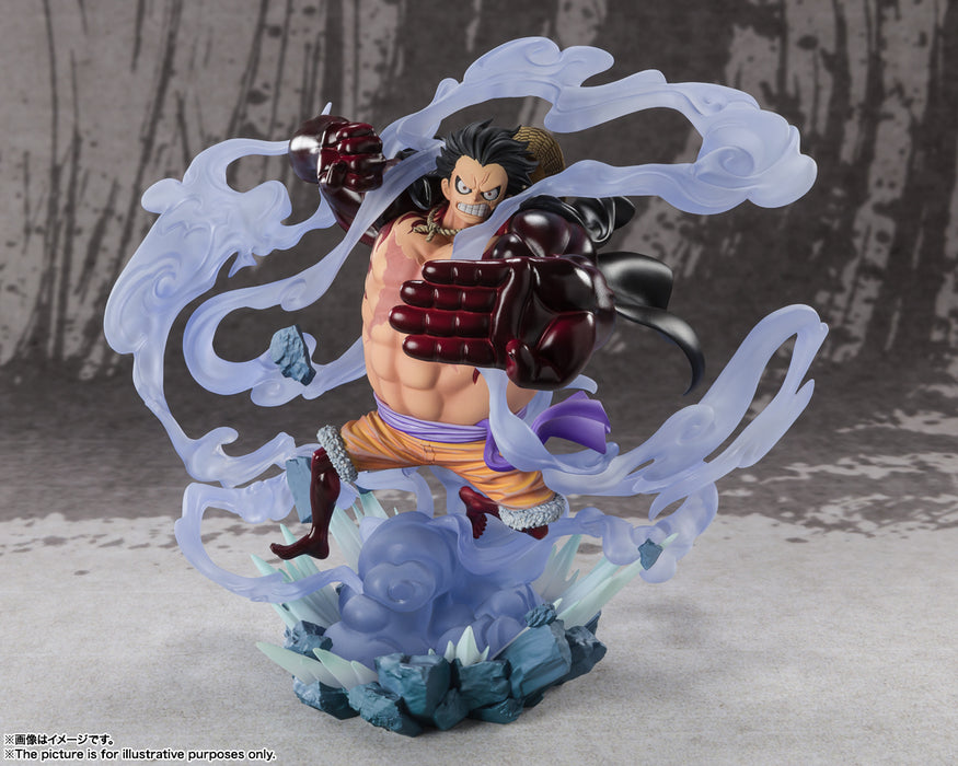 Bandai Tamashii Nations Figuarts Zero Extra Battle: One Piece - Luffy Gear 4 3 Captain Battle Of Monsters On Onigashima