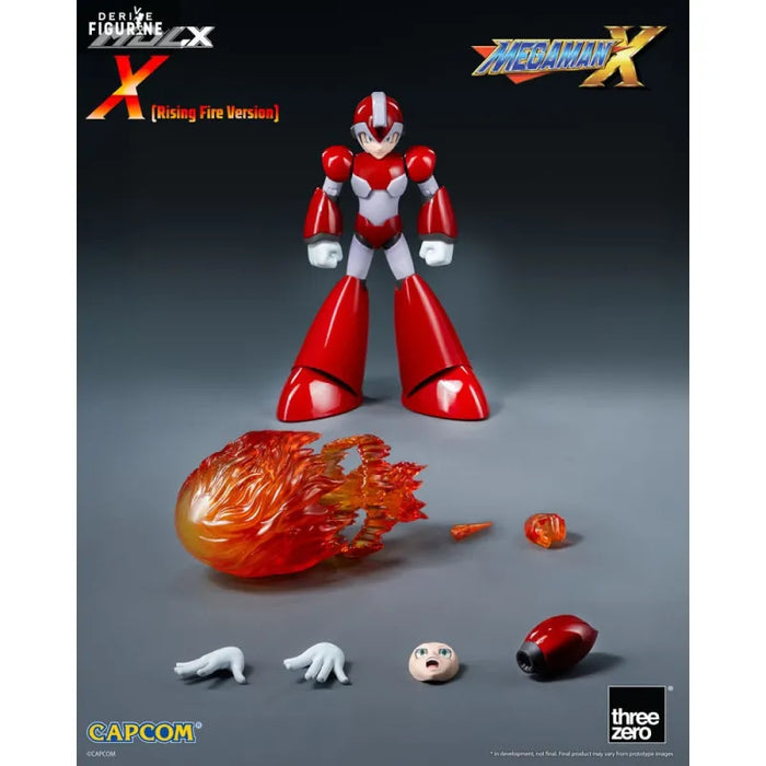 Threezero Mdlx Series: Rockman X - Mega Man X Rising Fire Version