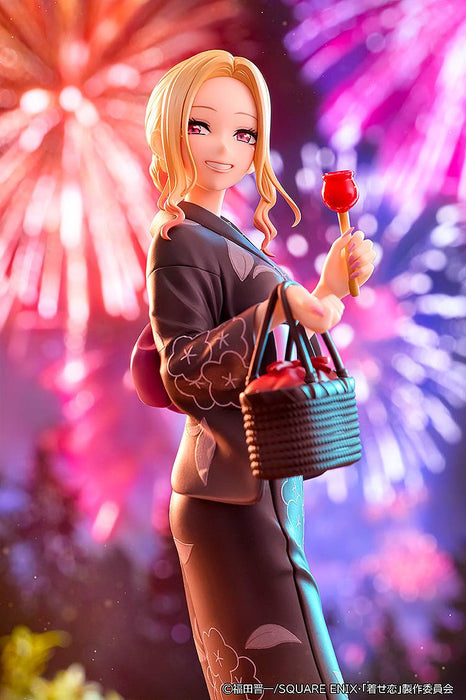 Kadokawa Scale Figure: My Dress Up Darling - Kitagawa Marin Yukata Escala 1/7