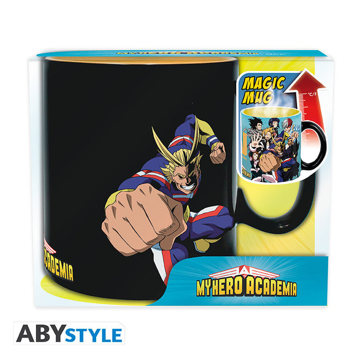 ABYstyle Taza De Ceramica Termocromatica: My Hero Academia - Heores 460 ml