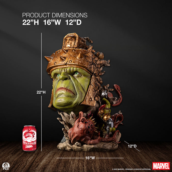 PCS Fine Art Bust: Marvel Comics - Planet Hulk 22 Pulgadas