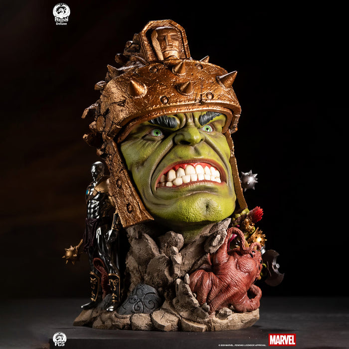 PCS Fine Art Bust: Marvel Comics - Planet Hulk Deluxe 22 Pulgadas