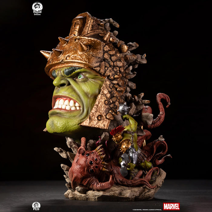 PCS Fine Art Bust: Marvel Comics - Planet Hulk Deluxe 22 Pulgadas
