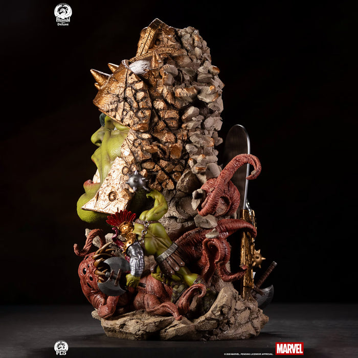 PCS Fine Art Bust: Marvel Comics - Planet Hulk Deluxe 22 Pulgadas
