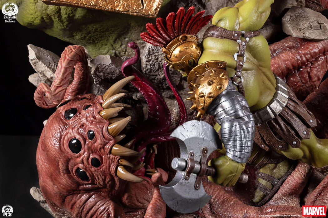 PCS Fine Art Bust: Marvel Comics - Planet Hulk Deluxe 22 Pulgadas