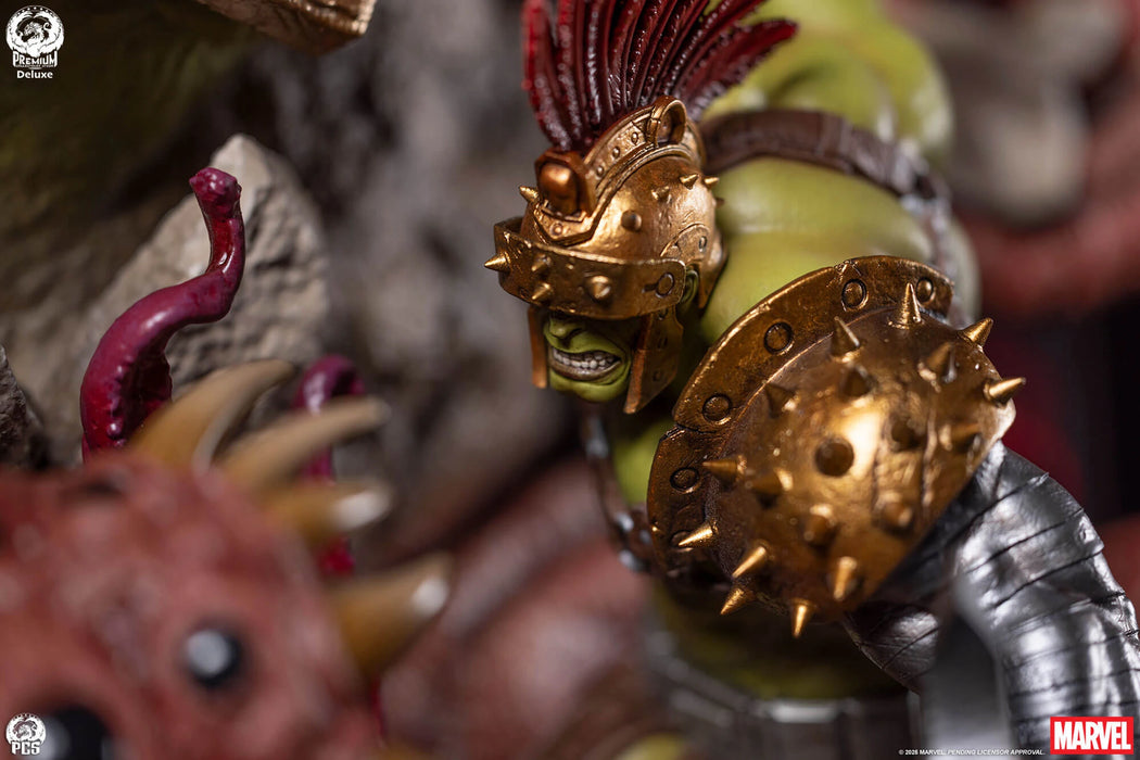 PCS Fine Art Bust: Marvel Comics - Planet Hulk Deluxe 22 Pulgadas