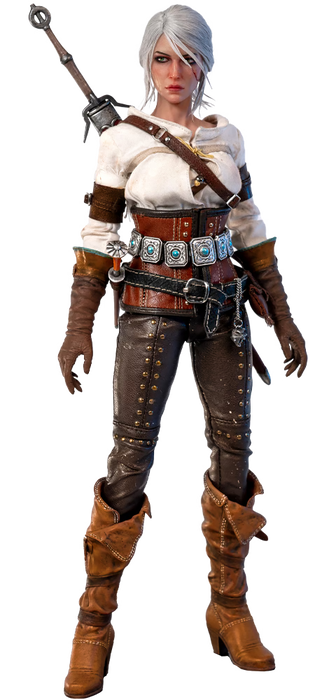 PureArts: The Witcher 3 Wild Hunt - Ciri de Cintra Escala 1/6