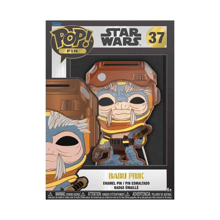 Funko Pop Pin: Star Wars: Babu Frik Pin Esmaltado
