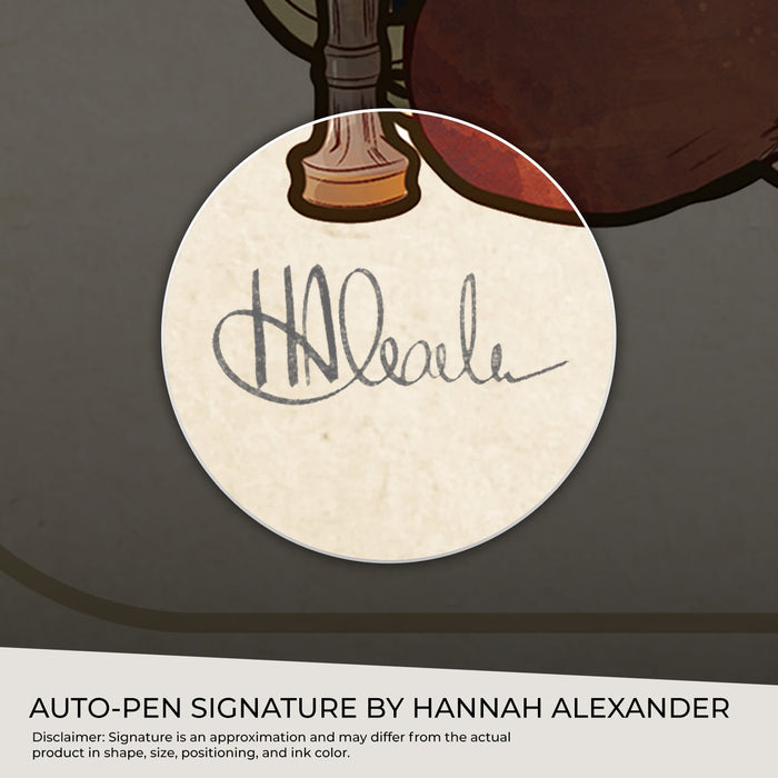 Sideshow Art Print: Critical Role 10 Aniversario - Ashley Johnson Litografia