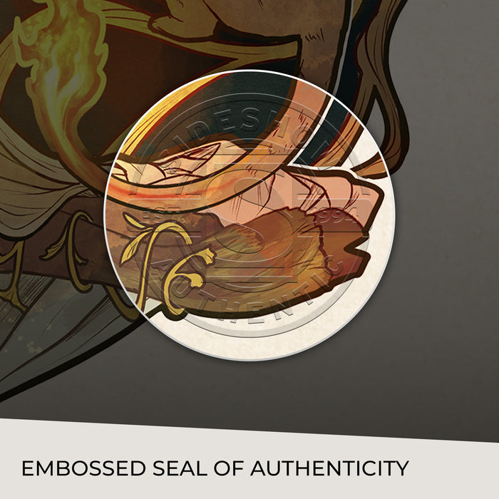 Sideshow Art Print: Critical Role 10 Aniversario - Ashley Johnson Litografia