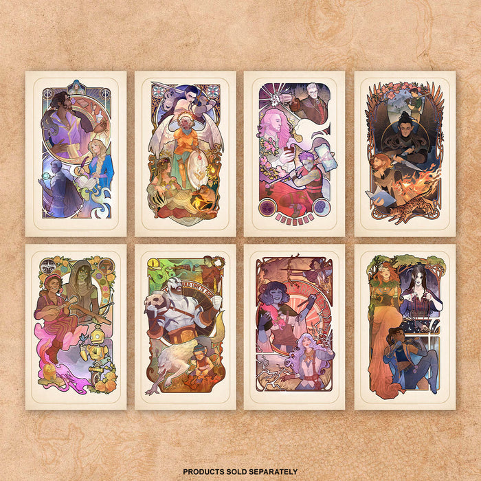 Sideshow Art Print: Critical Role 10 Aniversario - Ashley Johnson Litografia