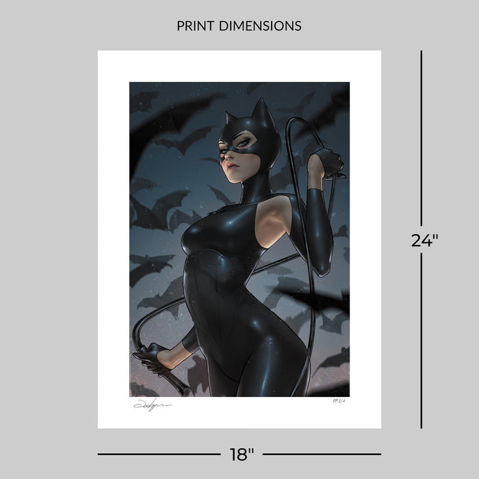 Sideshow Art Print: DC Comics Gotham City Sirens Num 1 - Catwoman Litografia