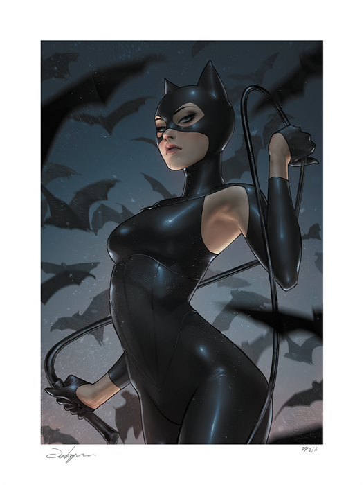 Sideshow Art Print: DC Comics Gotham City Sirens Num 1 - Catwoman Litografia