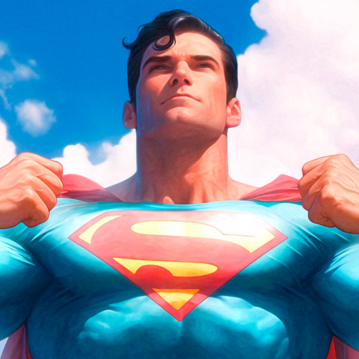 Sideshow Art Print: DC Comics Justice League Trinity - Superman Litografia
