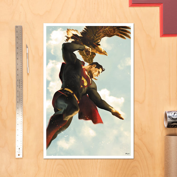 Sideshow Art Print: DC Comics - Superman Action Comics Num 1075 2024 Litografia